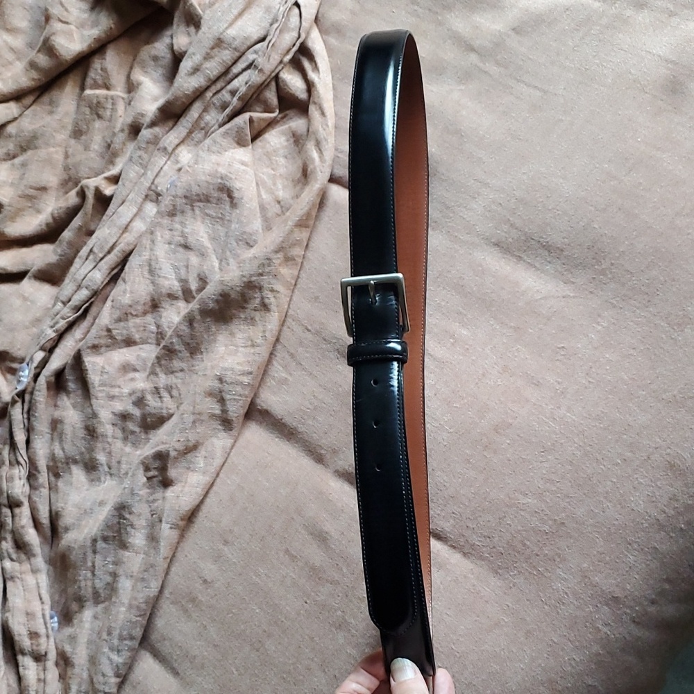 Coach Black and Brown Men's Belt